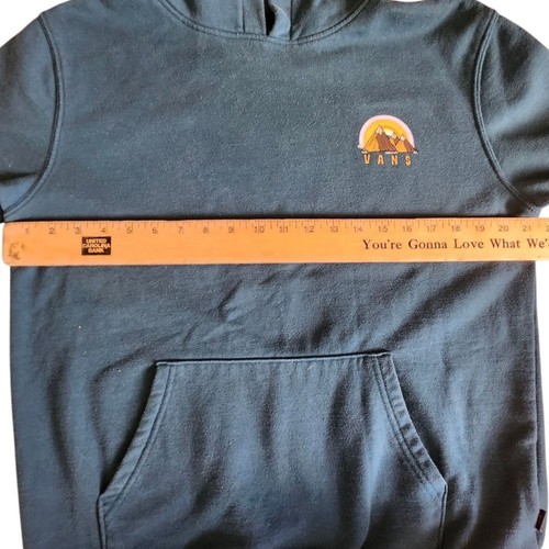 Vans Green Off the Wall Vibes Campfire Mountains Hoodie. Sz. XL - Picture 7 of 9