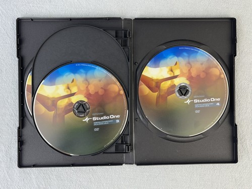 PreSonus Studio One Producer 2 DVD 4-Disc Set w/ Key Commands & Manual (2011) - Picture 5 of 14