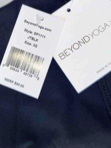 NEU MIT ETIKETT🔥BEYOND YOGA🔥XSMALL🔥ÜBUNGS-BOOTCUT-HOSE🔥HOHE TAILLE🔥JETSCHWARZ🔥MODERN - Bild 3 von 14