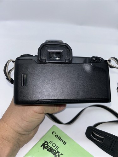 Canon EOS Rebel XS Black SLR 35mm Camera W/ 28-105mm f4-5.6 Sigma Zoom Lens - Picture 5 of 8