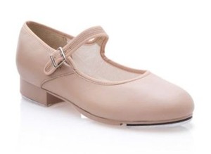 Girls Womens Capezio Mary Jane Tap Shoe Style 3800 Tan Tap Shoe