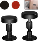 2PCS Black Adjustable Bed Frame Anti-Shake Tool, Headboard Stoppers with Free Fu