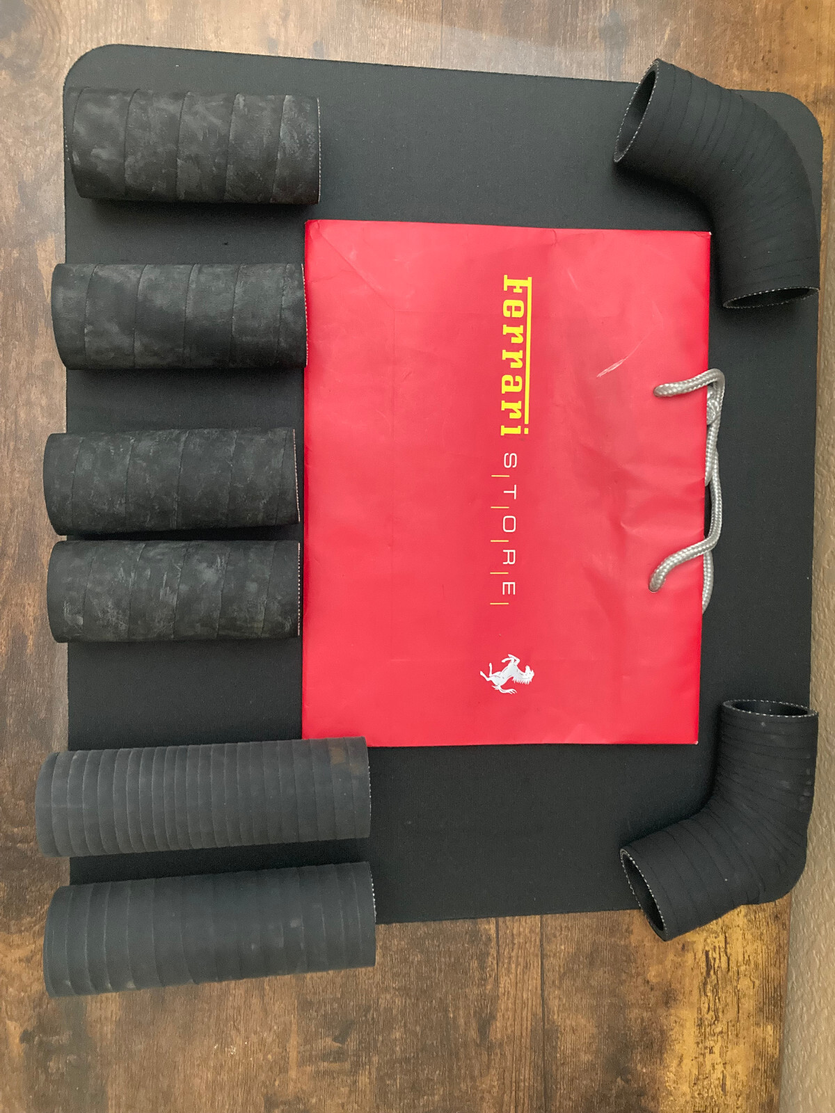 Ferrari 308-Gts-328-Gts-Gt-4-Mondale V-8 Cooling Hose Kit is Oem Part.  .