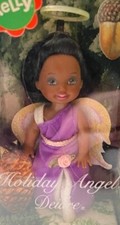 NEW 2004 Barbie Kelly Club Holiday Angel Deidre Christmas Doll/Ornament 
