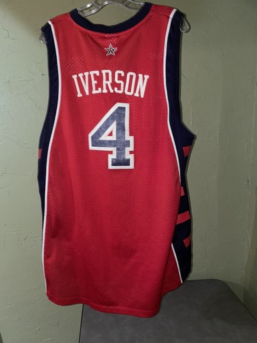 Vintage Reebok Allen Iverson 2004 Olympic Jersey XL Team USA - Picture 8 of 10