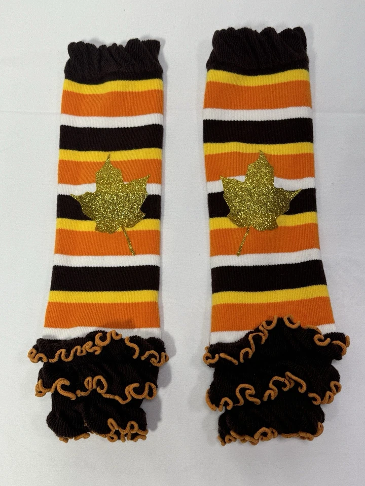 Conjunto Leggings Calentadores de Piernas Diadema y Sandalias Descalzas Otoño Bebé Niña Talla 0-12 Mos Foto 2 de 4