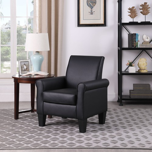 Ohrensessel Modern Sessel Clubsessel Lesesessel TV-Sessel Relaxsessel Kunstleder - Bild 10 von 13