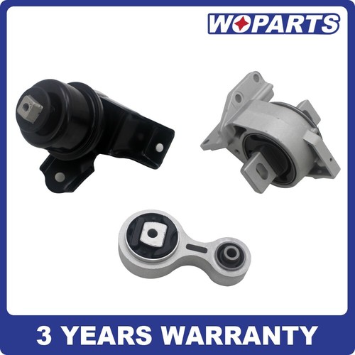 3PC Engine Motor &amp;Trans Mount Fit for 06-09 Ford Fusion,Mercury Milan 2.3L/  - Picture 2 of 6