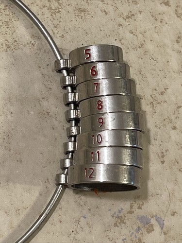 ring finger Sizer metal size 5-12 - Picture 2 of 5