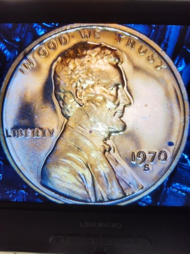 1970-S Lincoln Proof Cent Double Struck Obverse/RPM/Small Date over LG DATE DDO - Picture 7 of 9
