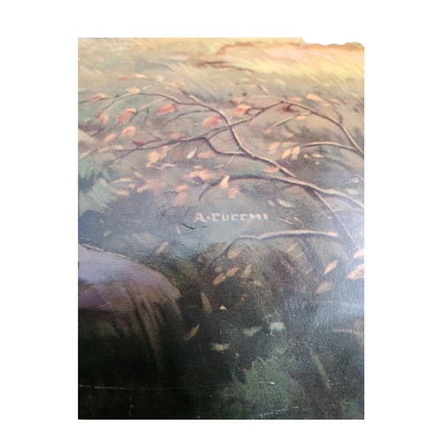 VTG Anthony Cucchi "The Good Earth" Lithograph 16.75" X 12" Rare, HTF - Picture 3 of 7