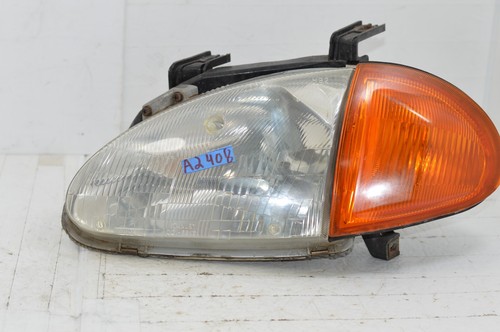 1993-97 Honda Del Sol DELSOL Headlight LEFT DRIVER HEAD LAMP OEM - Picture 1 of 12