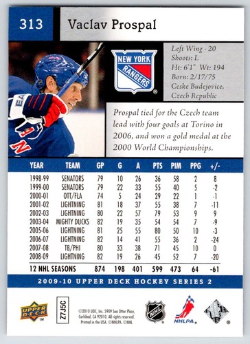 2009-10 Upper Deck SERIES 2 UD NHL cartes de hockey (251 - 449 ) - U-Pick from list - Photo 127 sur 391