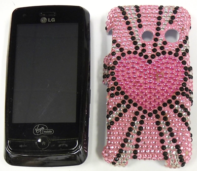 LG Rumor Touch VM510 - Black ( Virgin Mobile ) Cellular Keyboard