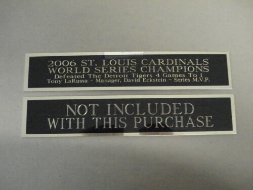 Javier Baez Cubs Autograph Nameplate For A Baseball Bat Display Case 1.5 x 6 - Picture 11 of 12