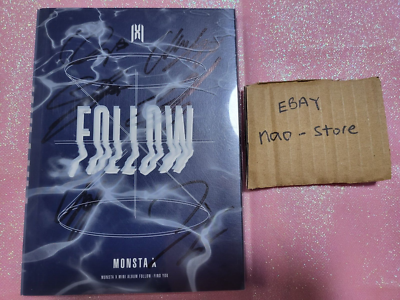 MONSTA X サイン入りCD THE X – HELLO X VER. (Signed) – MONSTA X