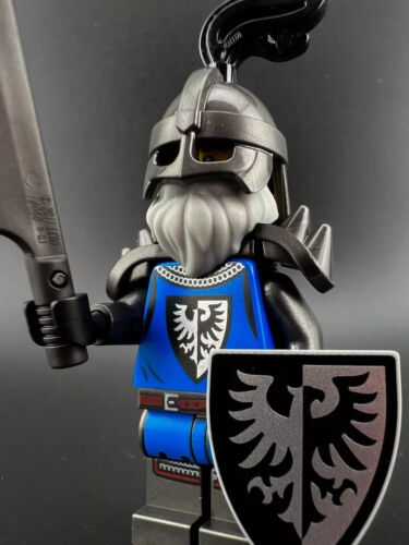 Lego Castle Black Falcon Knights Lot Minifigures Lion 10305 & 21325 Blacksmith - Picture 3 of 3