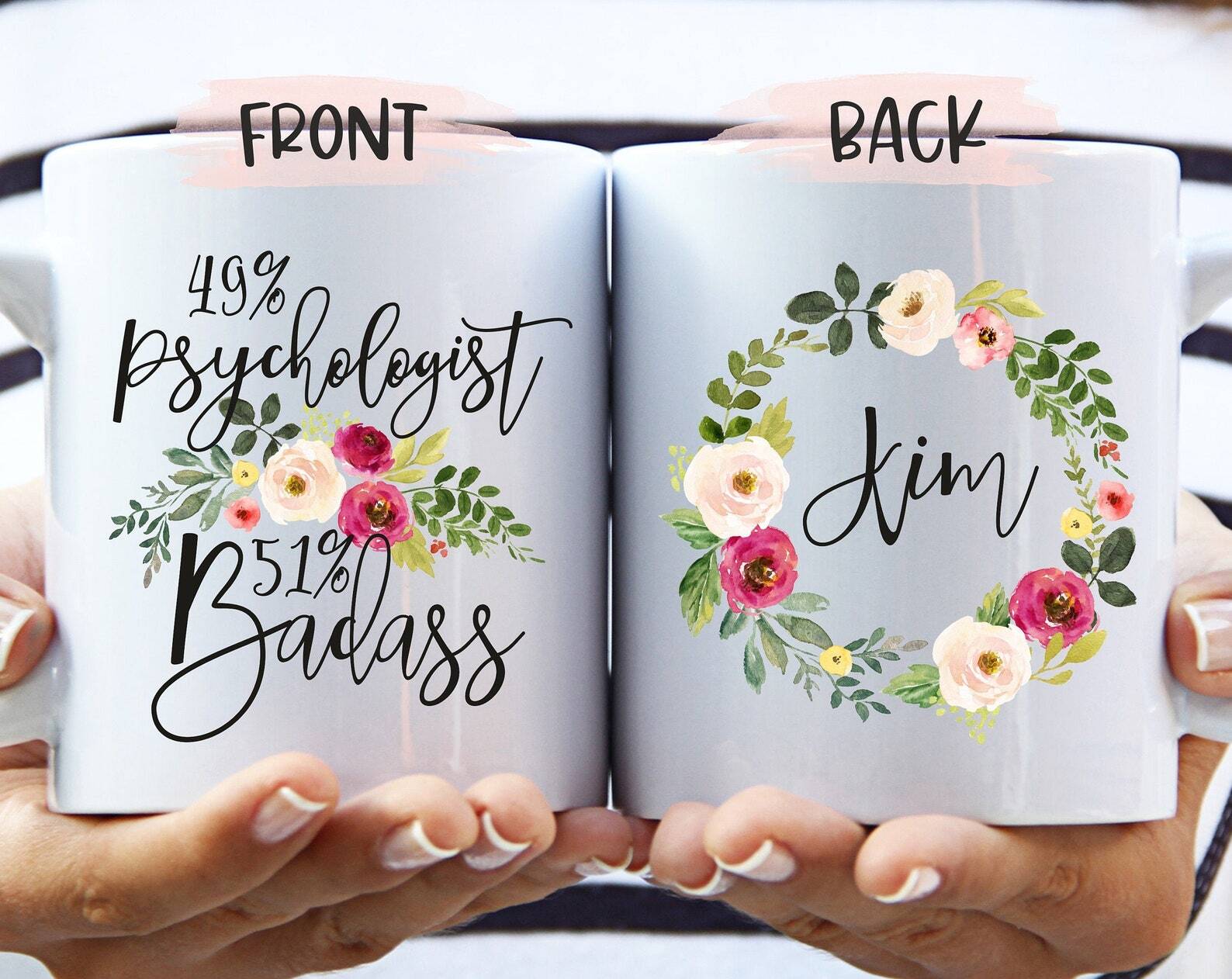 Psychologist Gift Mug for Therapists Psychology Lover Coffee Cup Present