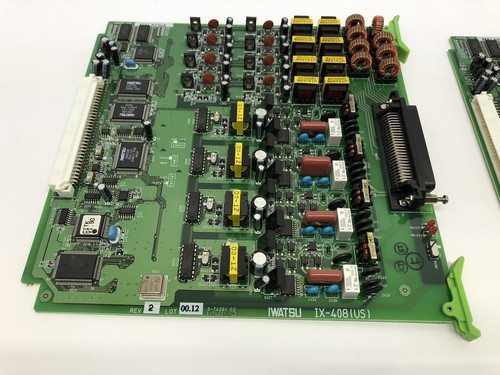 (2x) Iwatsu IX-408 (US) Circuit Cards S-T4261 C2 Rev 2 lot#00.12 - Picture 18 of 24