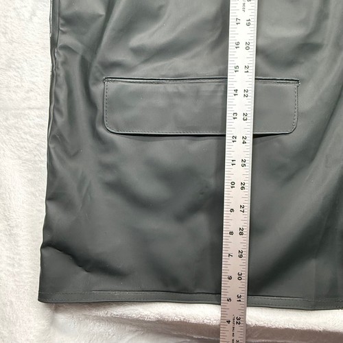 Carhartt PVC hooded Rain Coat Jacket Waterproof Workwear XL - Picture 4 of 16