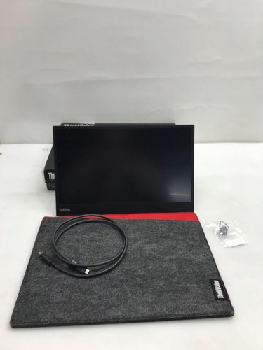 Lenovo ThinkVision M14 14 Zoll LED-Monitor - Schwarz DEFEKT - Bild 6 von 7