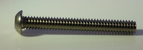 1/4 18-8 Edelstahl Knopfkopfschraubensatz mit Muttern & Unterlegscheiben (420 Teile) - Bild 9 von 16