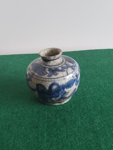 China Antik Porzellan Apfel vase Handbemalt Ming-Dynastie - Bild 4 von 24