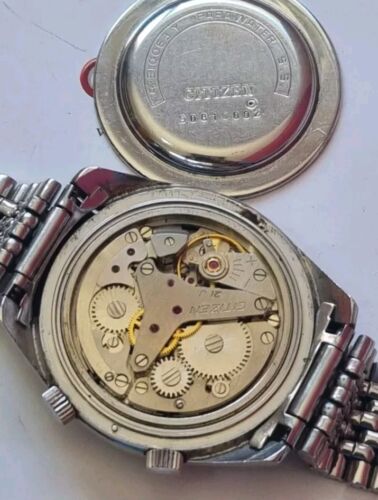 Espectacular Reloj Vintage Citizen Alarm Date,movimiento Manual Alarma. - Picture 9 of 10
