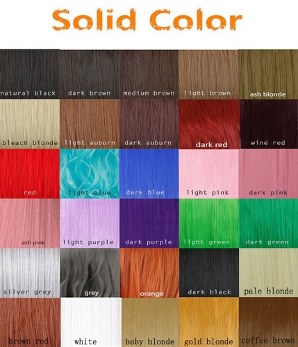 Mega Thick Real Natural as human Hair 8Pcs Full Head Clip In Hair Extensions lk - Picture 4 of 48