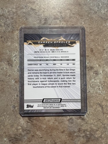 2023 Topps Composite - Resurgence #77 Darren Sproles - Picture 2 of 2