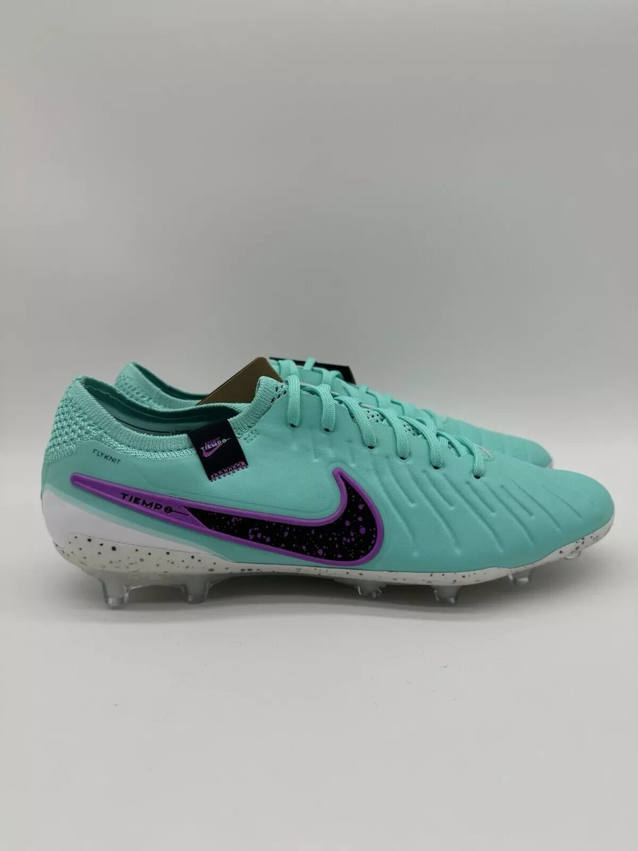 Nike Legend 10 Elite AG PRO Soccer Cleats Hyper Turq Black DV4330
