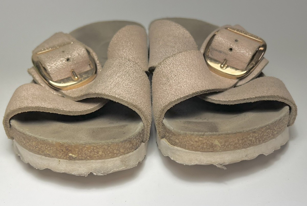 Birkenstock Siena Big Buckle Metallic Rose Gold 36 US 6