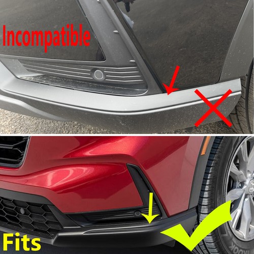 Chrome Front+Rear Bumper Around Protector Corner Cover Trim For Honda CR-V 2023+ - Picture 2 of 10