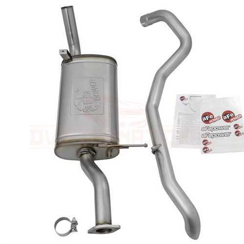 aFe CatBack Exhaust System for Nissan Patrol (Y61) w/ Auto Trans 2001-2018 - Picture 6 of 6