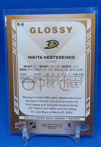 2023-24 Upper Deck Series 1 Debut Dates Matthew Knies #DD-18 Rookie RC - Picture 2 of 2