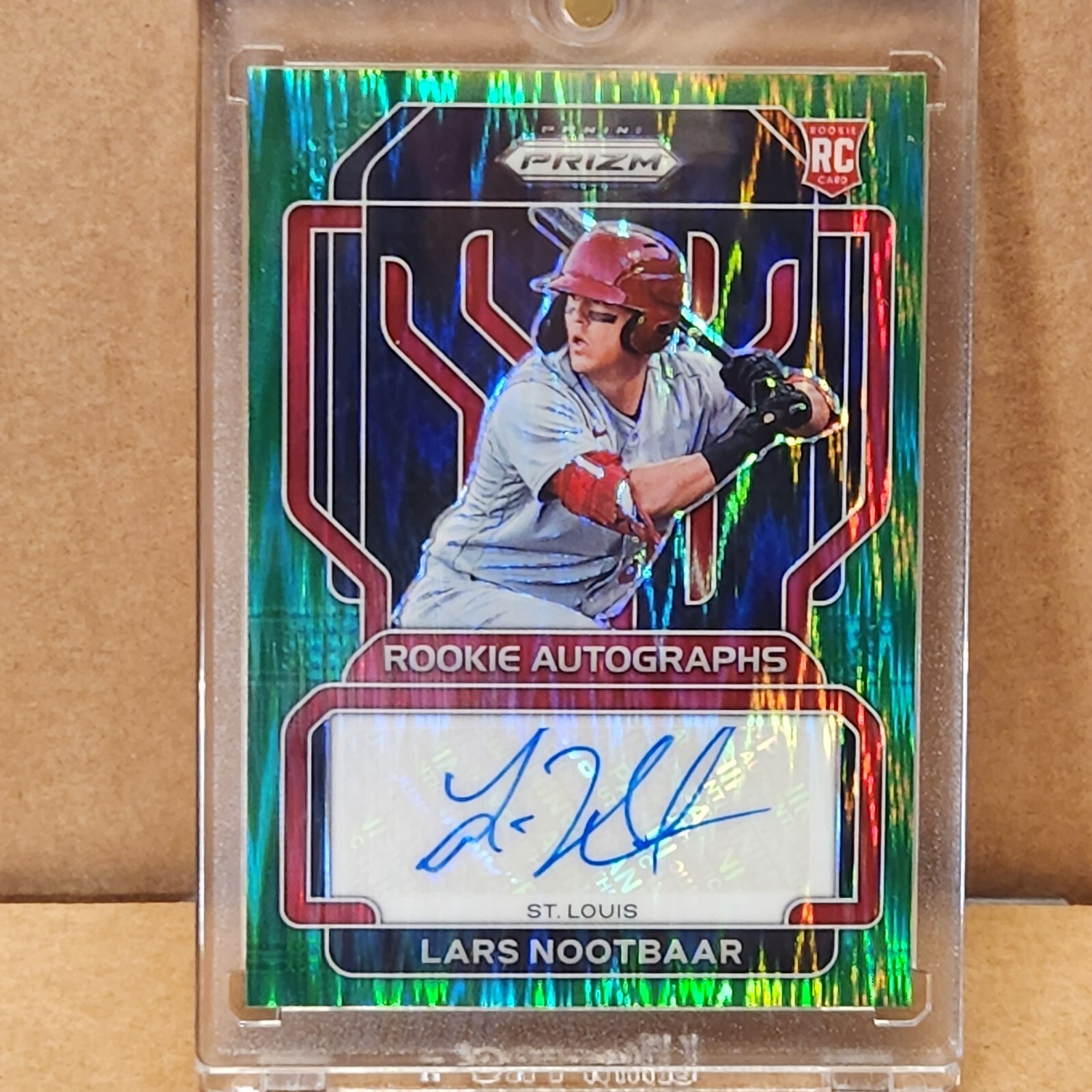 最愛 Panini Green Lars Nootbaar Prizm Green RC Baseball Mosaic
