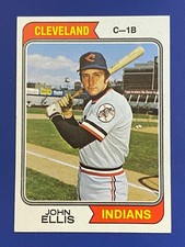 ⚾ 1974 Topps Baseball Base Card #128 John ELLIS - EXMT or better ⚾