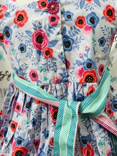 Girls Matilda Jane Platinum Blue Floral Daytime Dandy Loves Me Top Size 8 NWOT - Picture 8 of 9