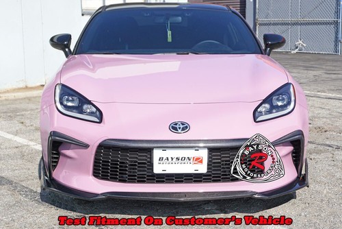 Fits 22-25 Toyota GR86 TM-Style Front Lip (Carbon Fiber) - Picture 3 of 9