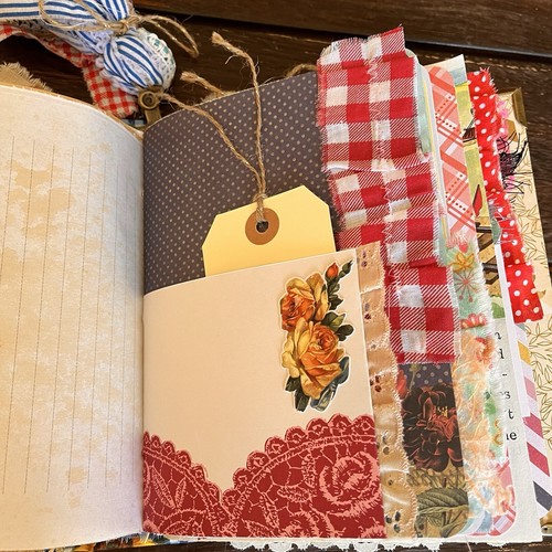 The Little Engine That Could Little Golden Book Handmade Decorated Junk Journal - Picture 15 of 22