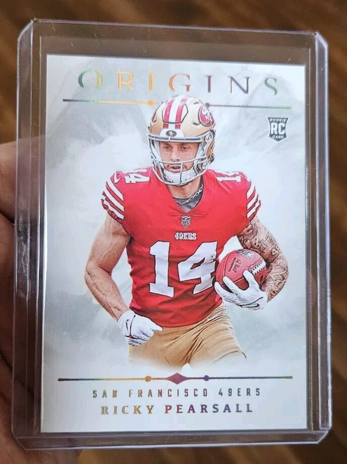 2024 Panini Origins Ricky Pearsall White Variation SP RC #138 49ers