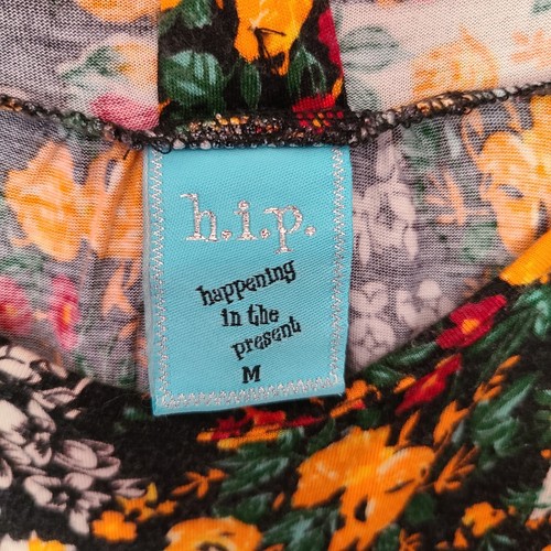 h.i.p. Happening In The Present Women Size M Multicolor Tank Top Colorful Floral - Picture 3 of 10