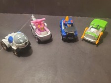 Lot of 4 Nickelodeon Paw Patrol Die Cast True Metal Vehicles