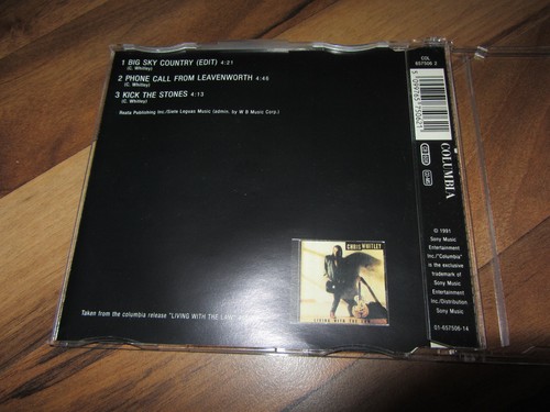 CHRIS WHITLEY Big Sky Country OOP 1991 EUROPEAN CD single - Picture 2 of 2