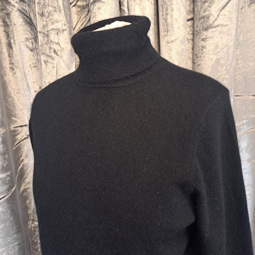Maglione donna F&F 100% cashmere 14 nero girocollo - Foto 6 di 12