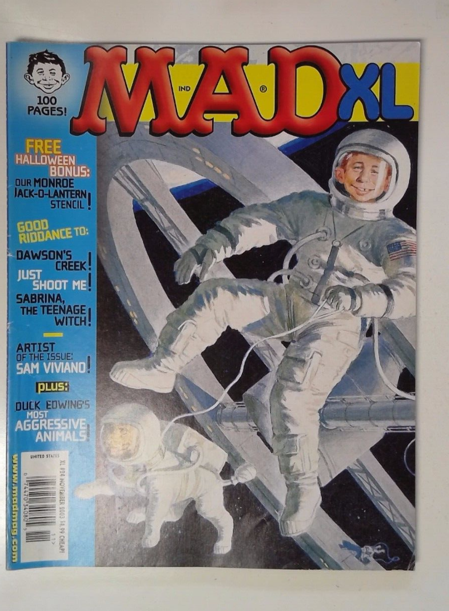 Mad Magazine XL #24 Nov 2003 MAD Astronaut Space issue | eBay