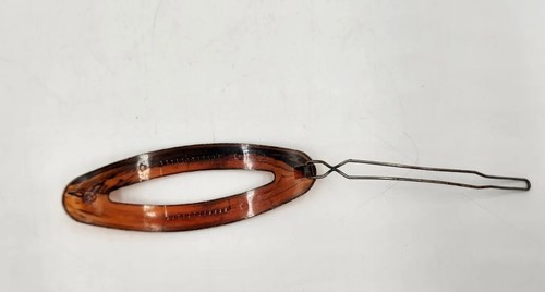 Vintage Lot of 3 Faux Tortoise Shell 80's Hair Barrettes French Clip Retro - Picture 17 of 19