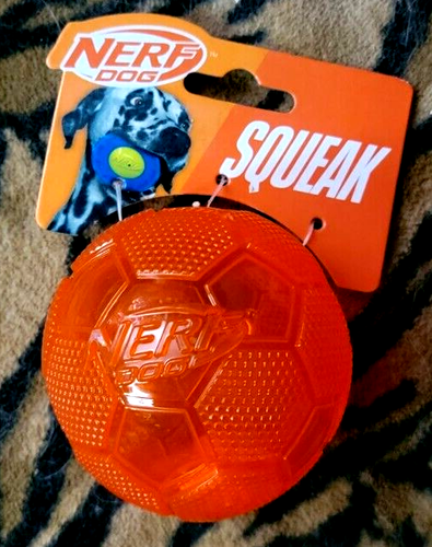 Nerf Dog Quietschball Orange mittel/groß..Neu!