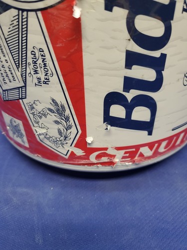 Vintage Budweiser Beer Can Kooler Kraft 13.5" Cooler 1998 Anheuser-Busch - Picture 5 of 18