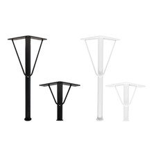 4x Design Möbelfüße V-Pipe Tischbeine Schrank Couchtisch Bett Tischgestell DIY